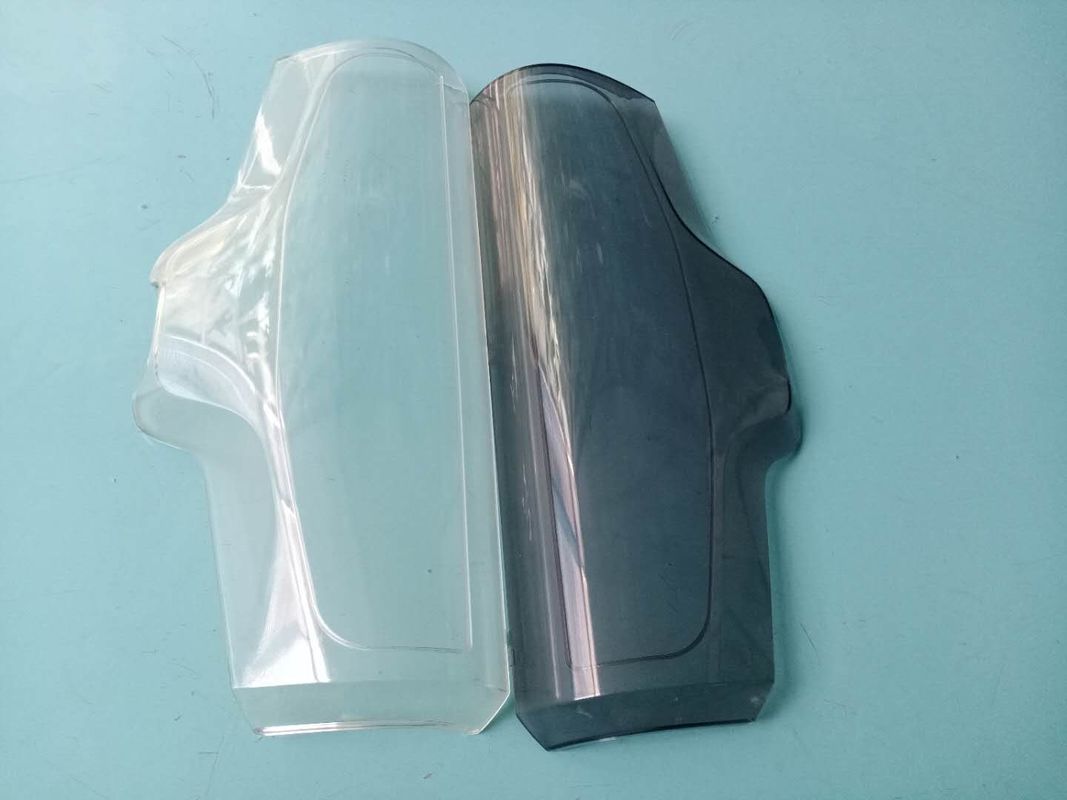 Outillage en plastique d'injection de moule de couverture transparente
